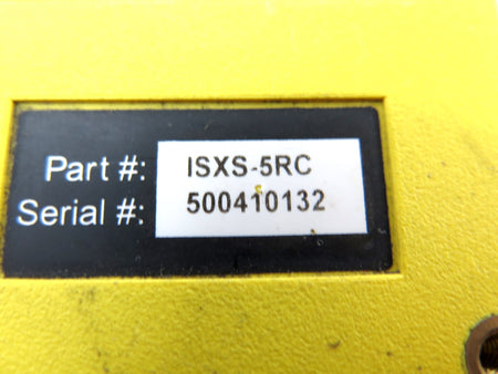 Cognex ISXS-5RC Vision Sensor - Advance Operations