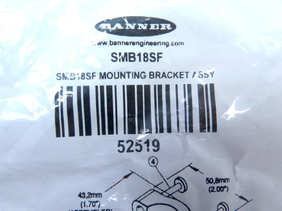 Banner SMB18SF 52519 Swivel Bracket 18mm - Advance Operations