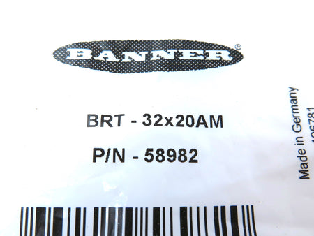 Banner BRT-32X20AM 58982 Retroreflective Target *LOT OF 3* - Advance Operations
