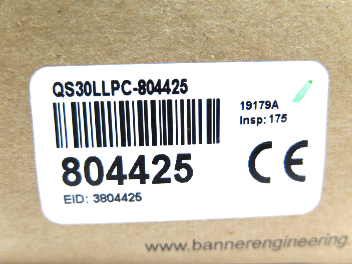 Banner QS30LLPC-804425 804425 World-Beam Long-Range Sensor - Advance Operations