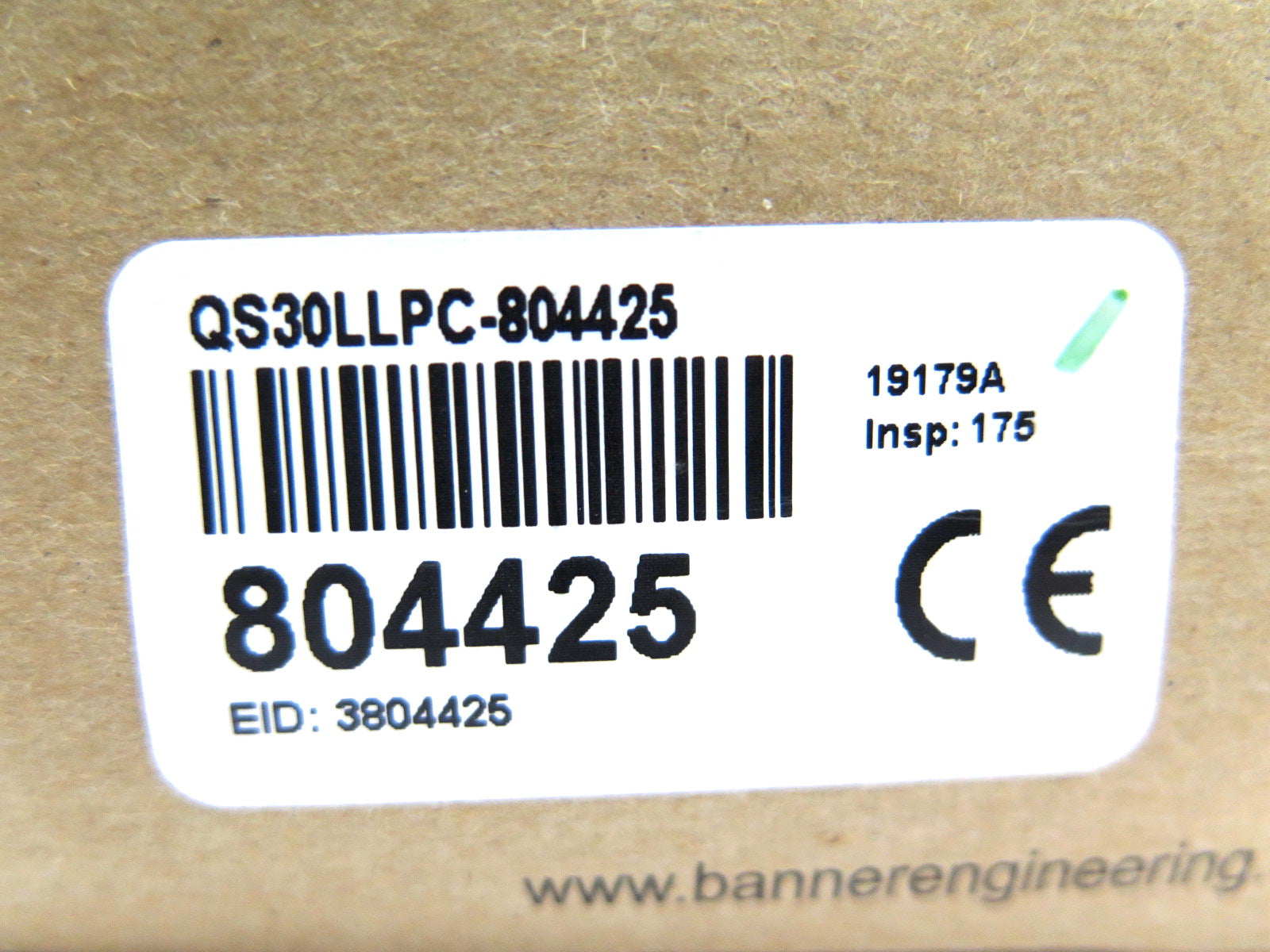 Banner QS30LLPC-804425 804425 World-Beam Long-Range Sensor - Advance Operations