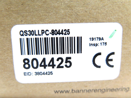 Banner QS30LLPC-804425 804425 World-Beam Long-Range Sensor - Advance Operations