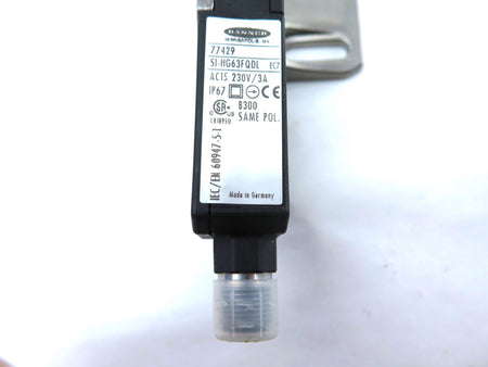 Banner SI-HG63FQDL 76922 Hinge Safety Interlock Switch - Advance Operations