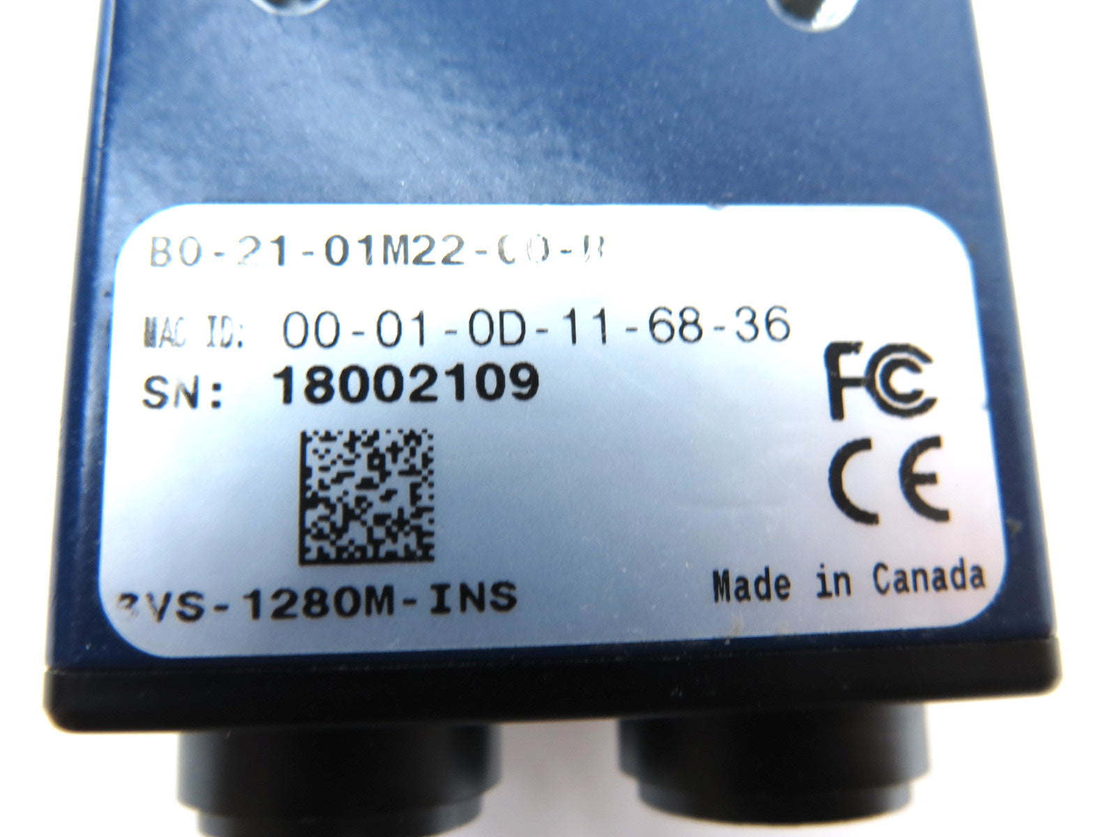 Dalsa B0-21-01M22-00-R Industriel Camera - Advance Operations