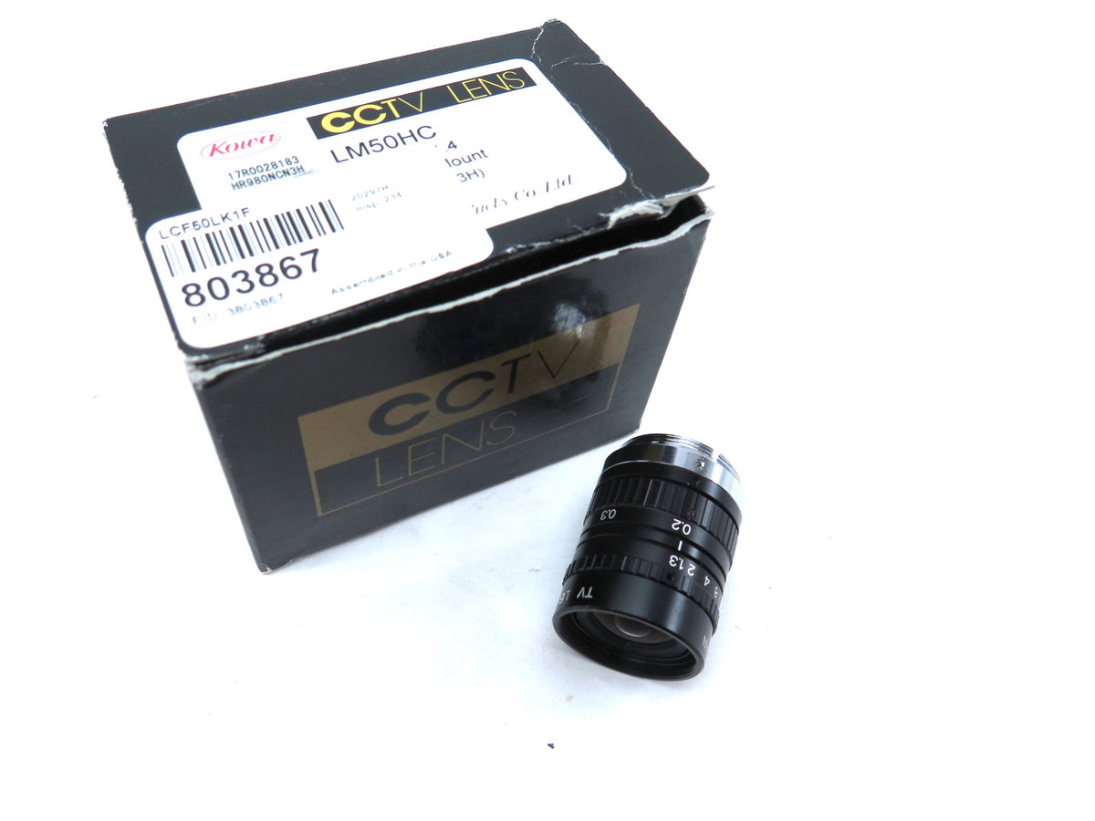 Kowa 8mm 1:1.3 Camera Lens - Advance Operations
