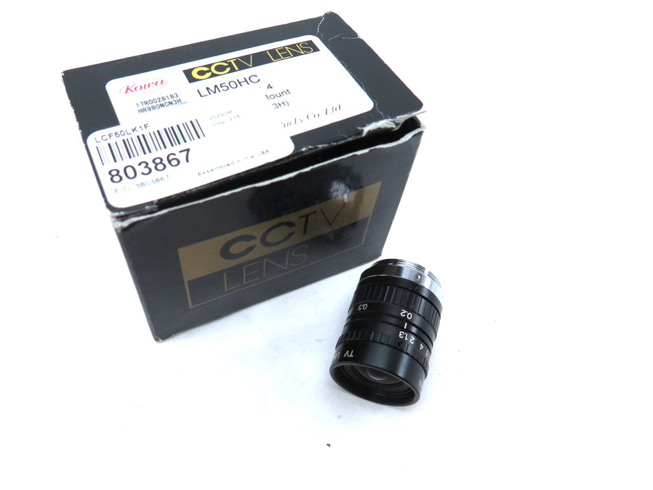 Kowa 8mm 1:1.3 Camera Lens - Advance Operations