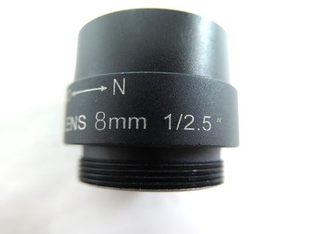 CCTV Lens 8mm1/2.5" Camera Lens - Advance Operations