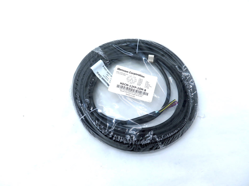 Mencom MDCM-12FP-10M-B Cordset 12 Pole Female - Advance Operations