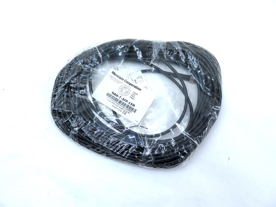 Mencom NAN-T-3FP-15M Cordset 3-Pole Female - Advance Operations