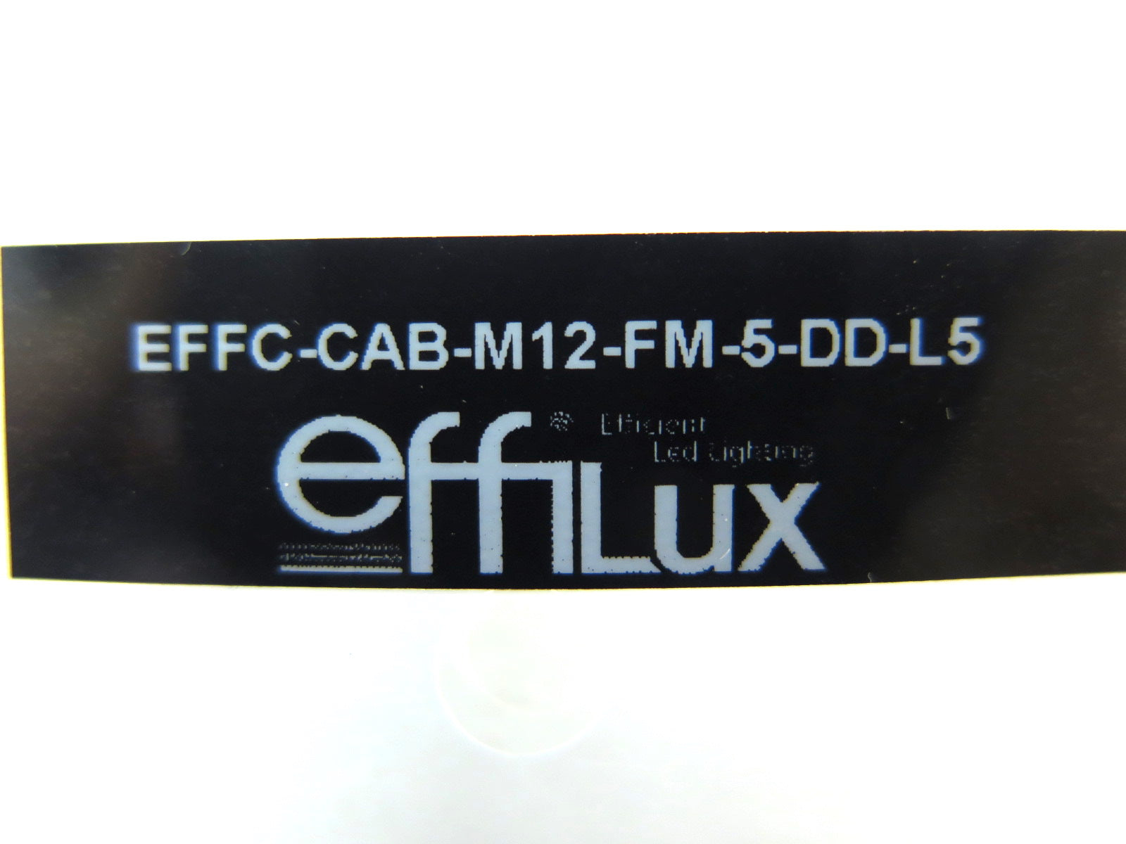 Efflux EFFC-CAB-M12-FM-5-DD-L5 Double Ended Cordset 5-Pole - Advance Operations