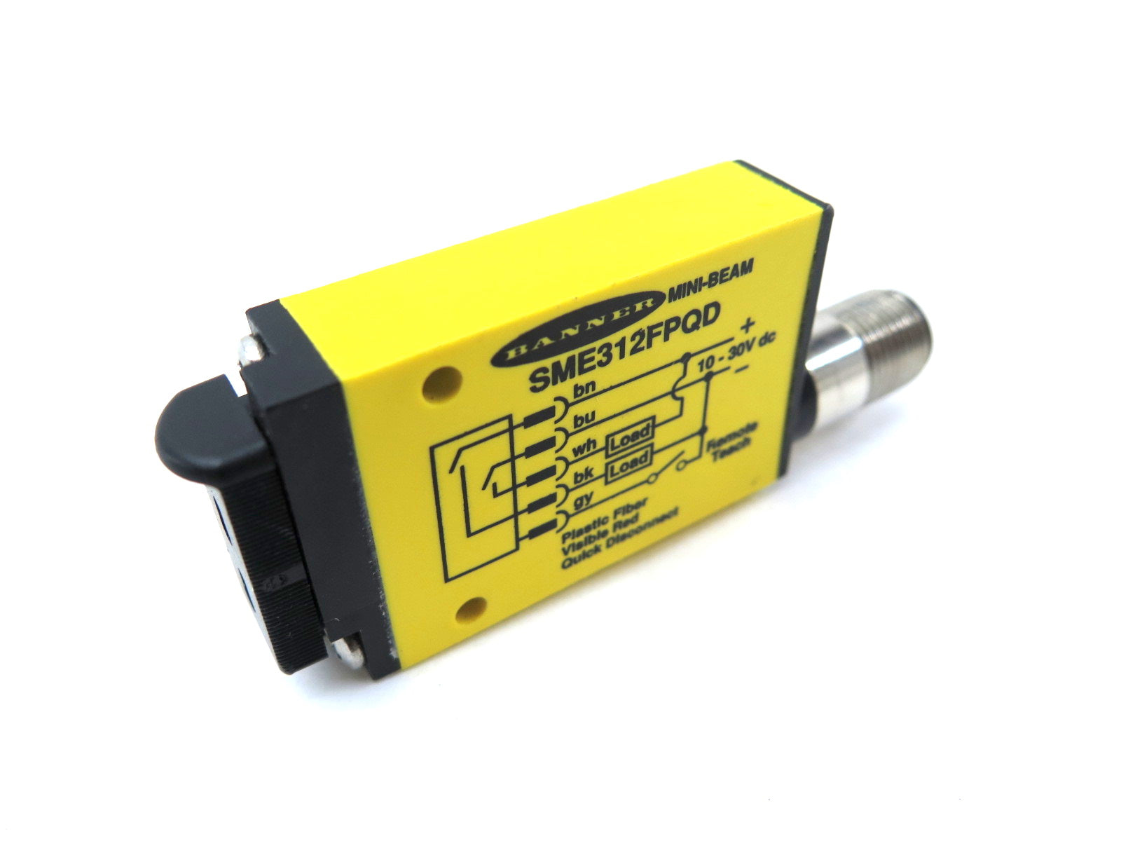Banner SME312FPQD 53732 Mini-Beam Fiber Optic Amplifier - Advance Operations
