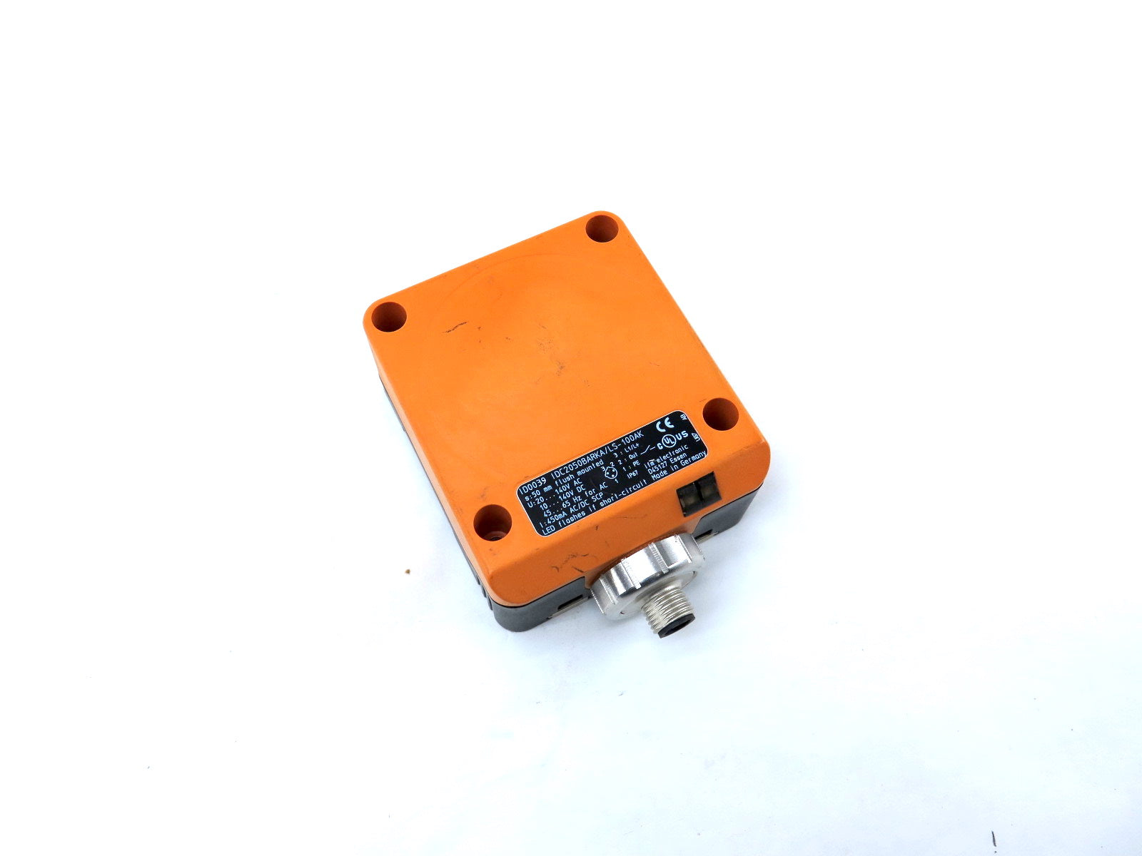 IFM Electronic IDC2050BARKA/LS-100AK Proximity Switch - Advance Operations