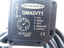 Load image into Gallery viewer, Banner Vibration &amp; Temperature Sensor QM42VT1 - Advance Operations
