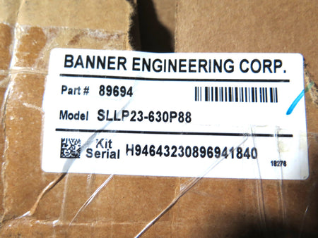 Banner SLLP23-630P88 89694 EZ-Screen Safety Light Curtains - Advance Operations