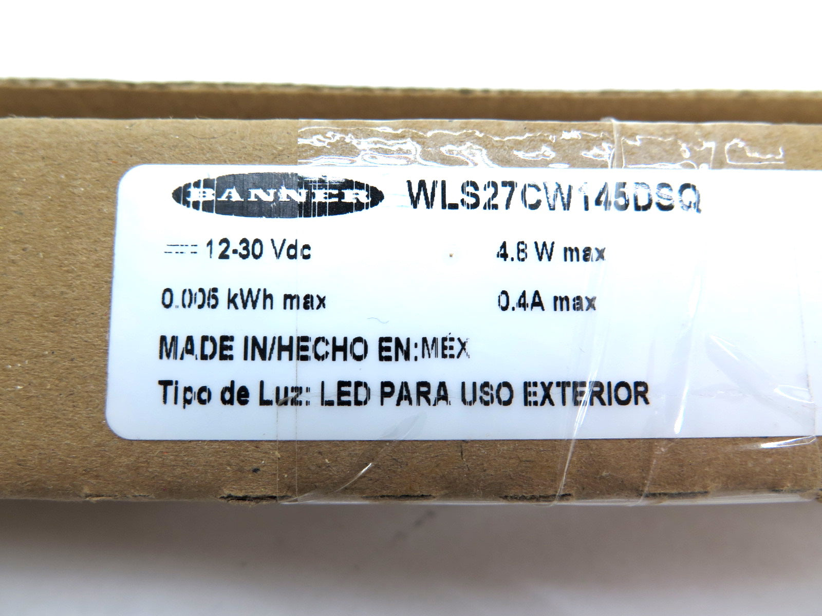 Banner WLS27CW145DSQ 94298 Work Light Strip - Advance Operations
