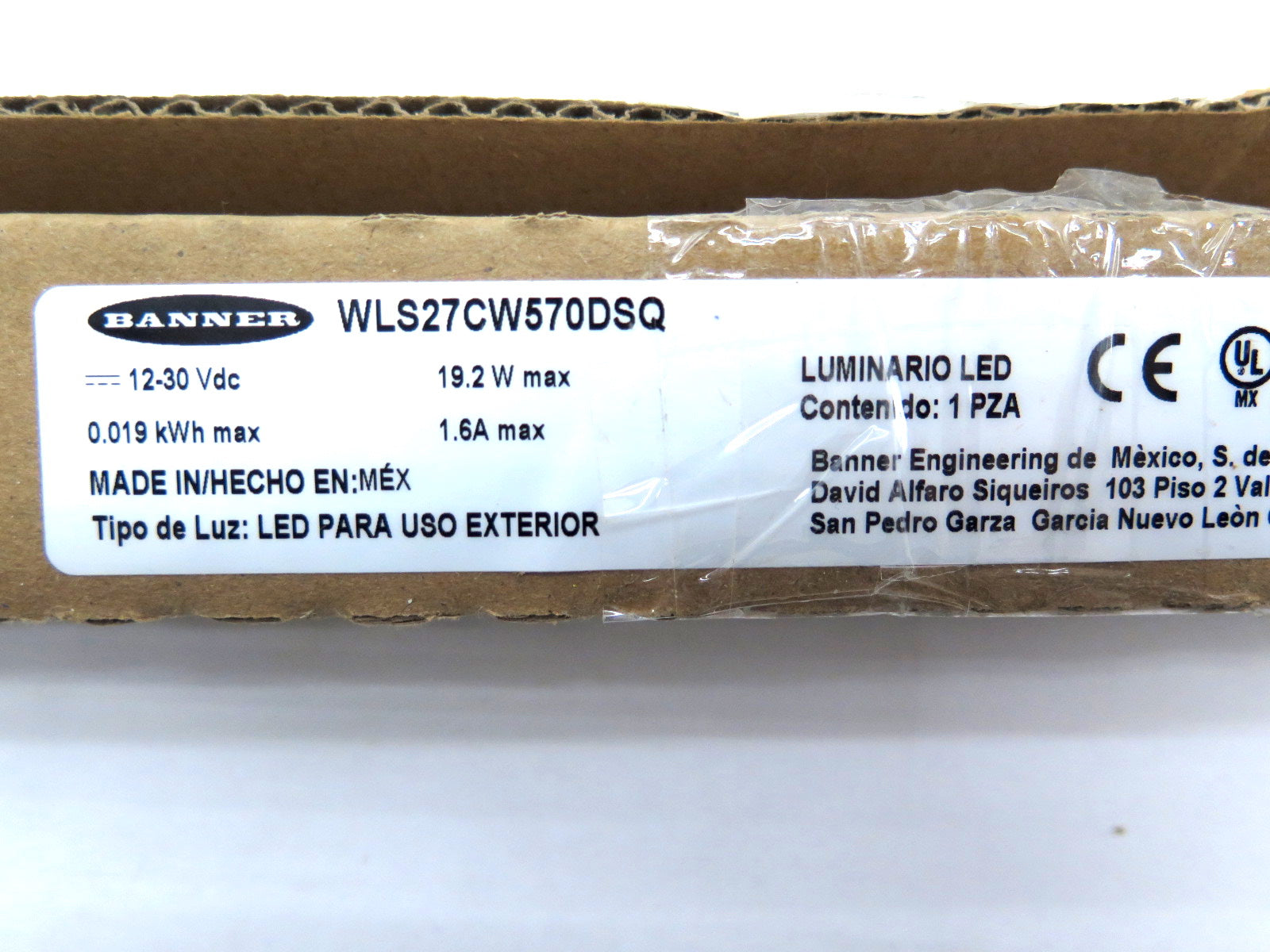Banner WLS27CW570DSQ 94301 Work Light Strip - Advance Operations