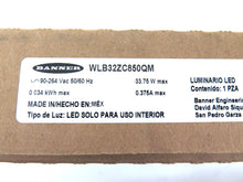 Load image into Gallery viewer, Banner WLB32ZC850QM 96004 Work Light Bar - Advance Operations
