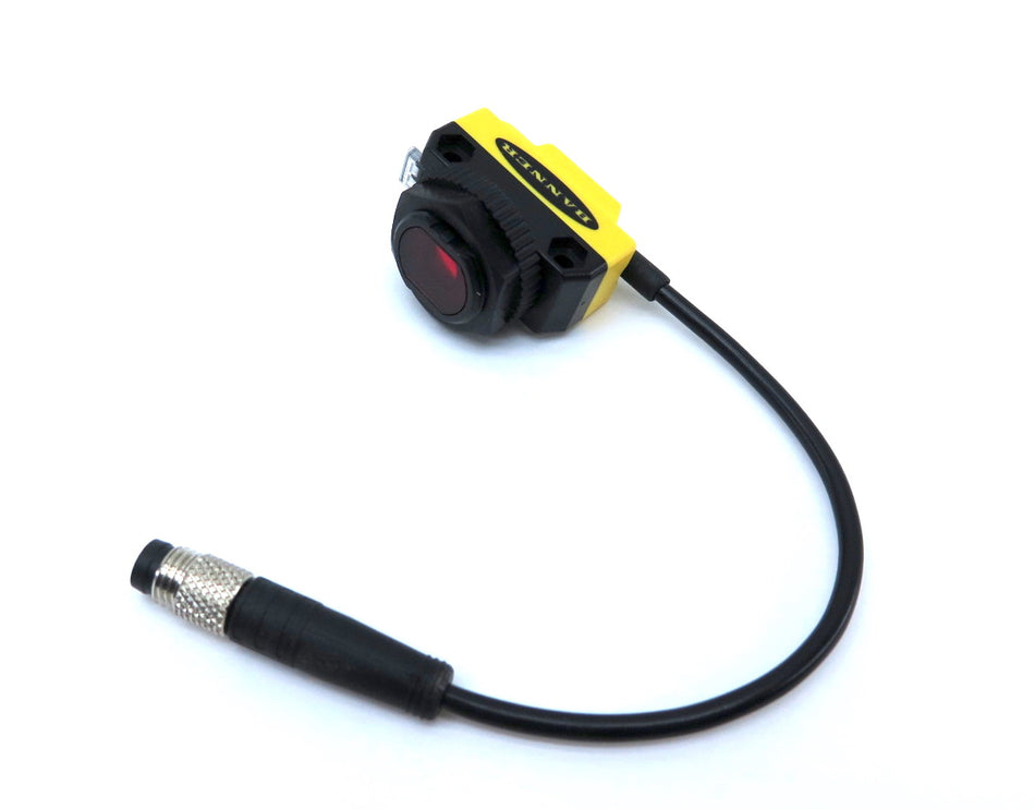 Banner QS18VP6XLPQ Clear Object Photoelectric Sensor - Advance Operations