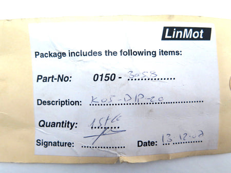 Linmot 0150-3058 20M Servo Motor Cable - Advance Operations