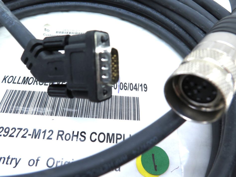 Kollmorgen VF-RA2474N-12 Servo Motor Cable 12M - Advance Operations