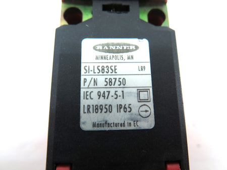 Banner SI-LS83SE 58750 Standard Limit Switch - Advance Operations