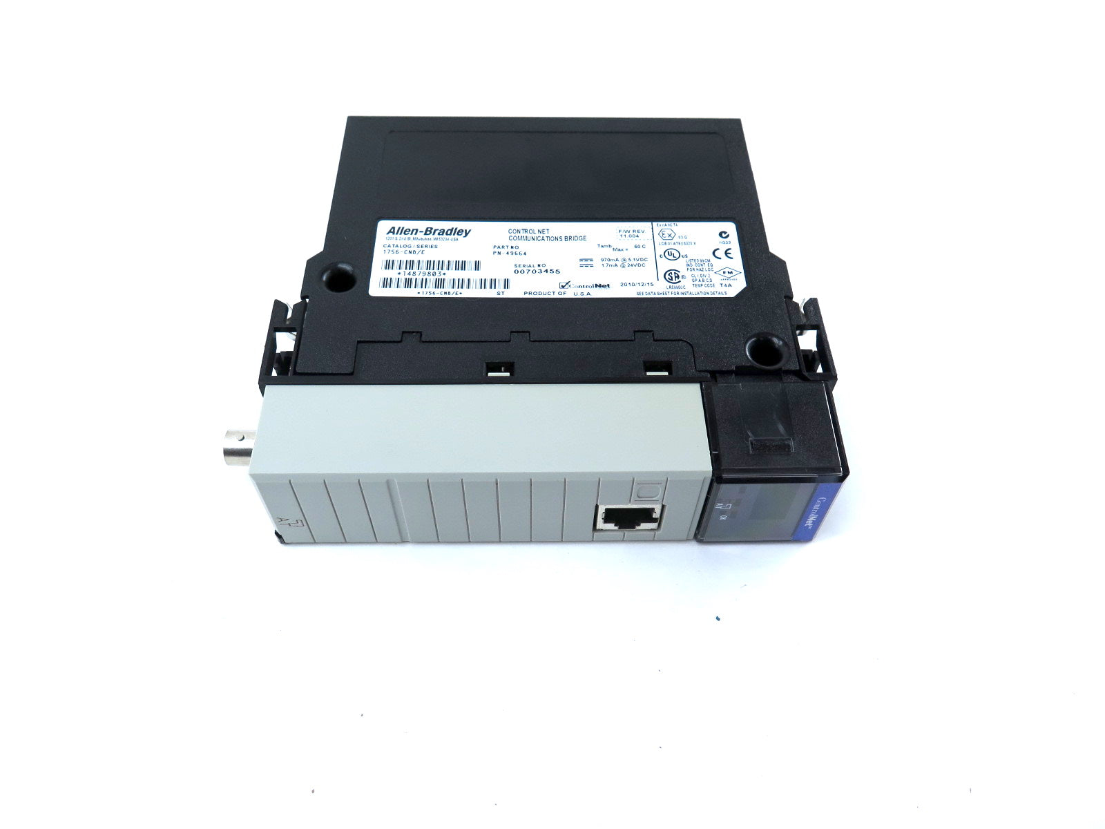 Allen-Bradley 1756-CNB/E 1756-CNB Control Net Communication Bridge - Advance Operations