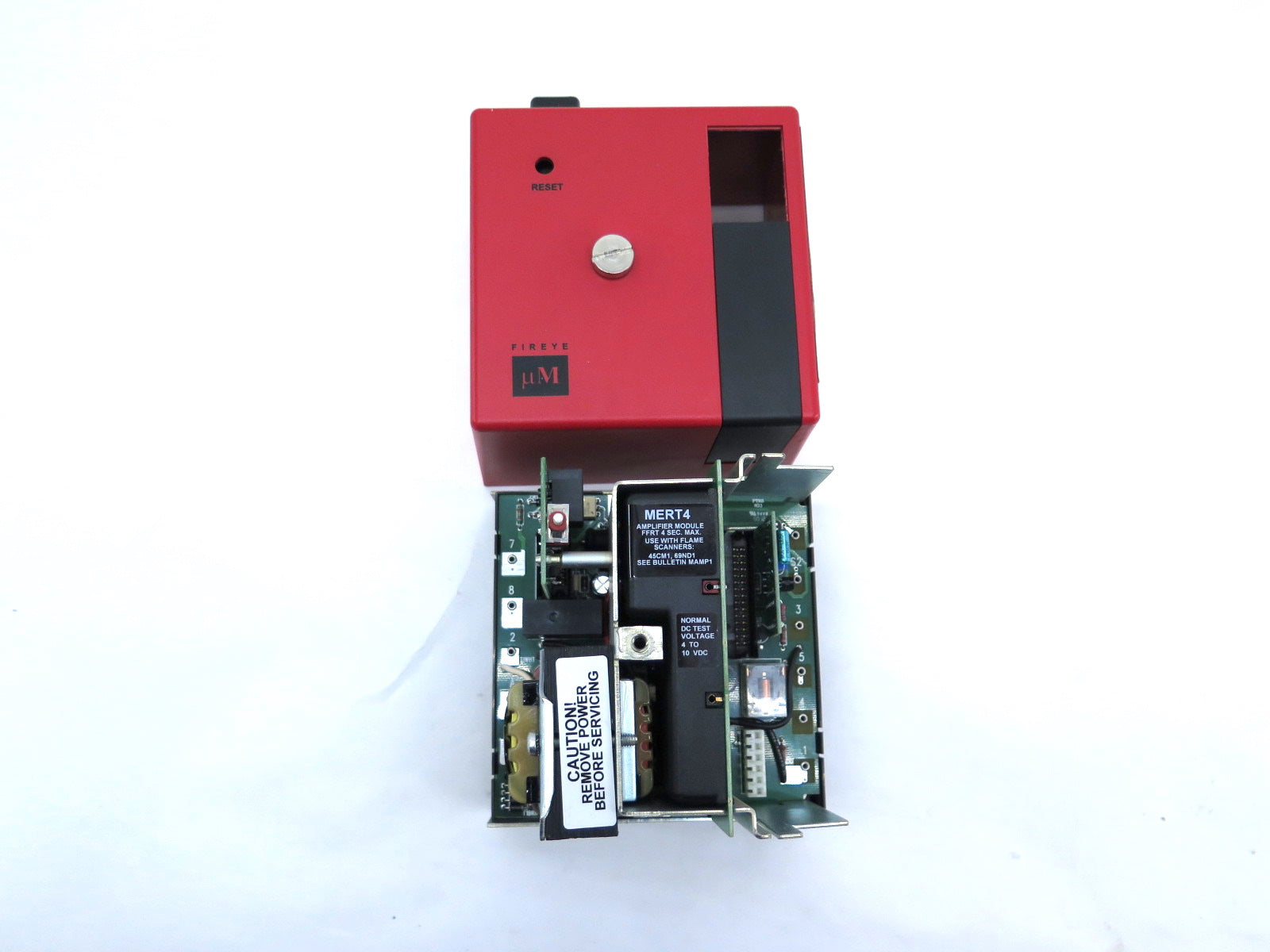 Fireye MEC120D Control Chassis & MERT4 - Advance Operations