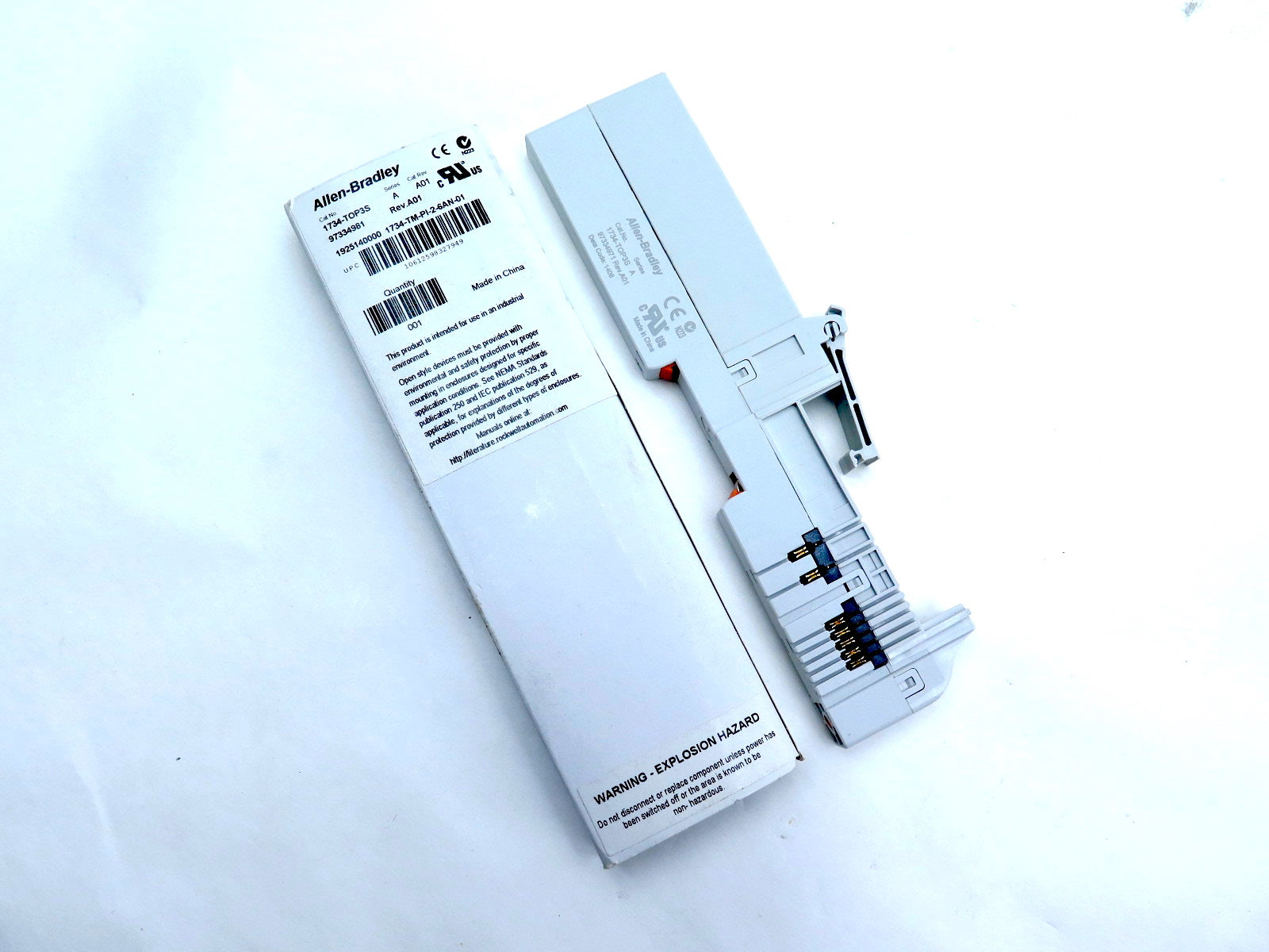 Allen-Bradley 1734-TOP3S I/O Terminal Base Ser.A - Advance Operations