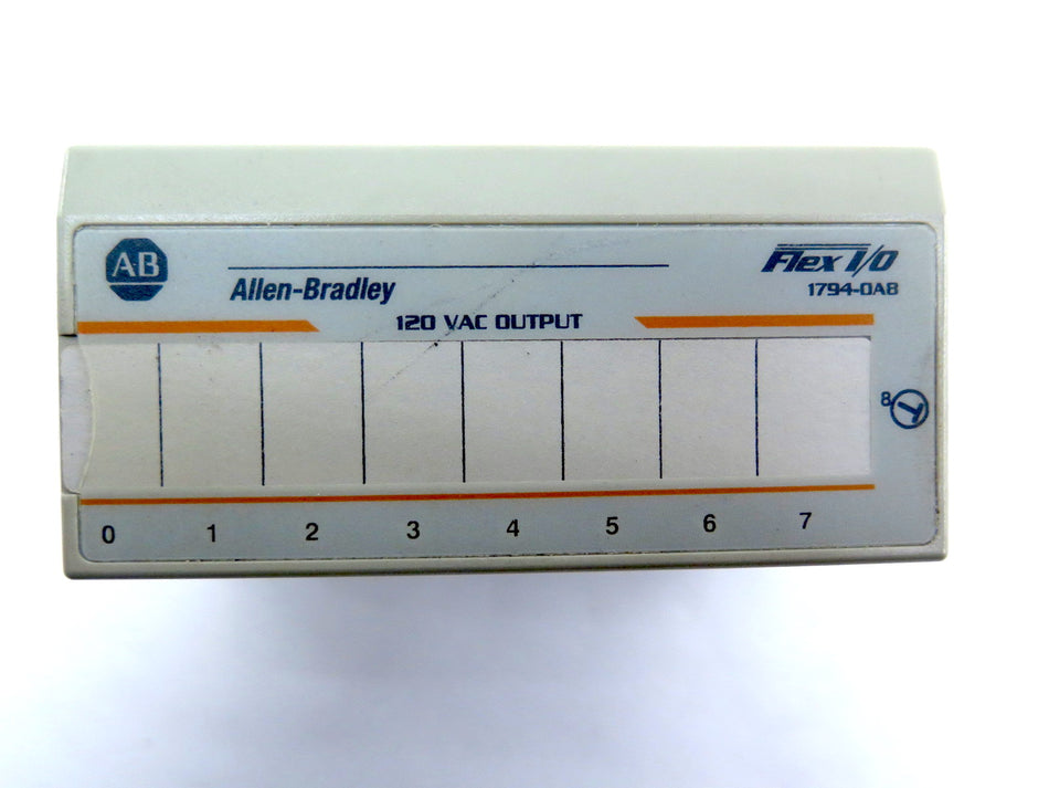 Allen-Bradley 1794-OA8 Flex I/O 120VAC Output - Advance Operations
