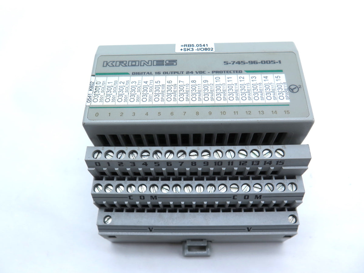 Krones 5-745-96-005-1 24VDC Digital Output - Advance Operations