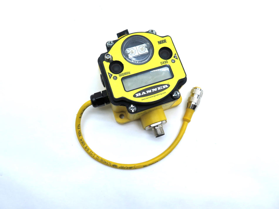 Banner DX80N9X6S4P4 DX80 Node 900mHz Radio - Advance Operations