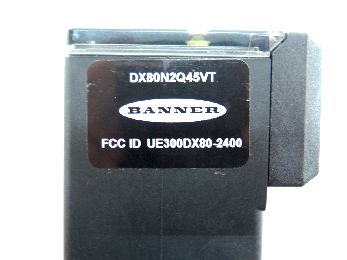 Banner DX80N2Q45VT 88439 Wireless Vibration & Temperature Node - Advance Operations