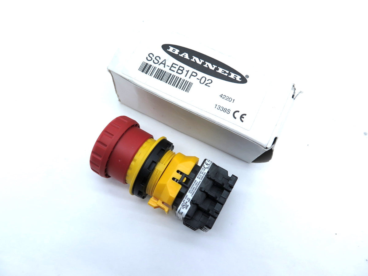 Banner SSA-EB1P-02 42201 Emergencu Stop Push Button - Advance Operations