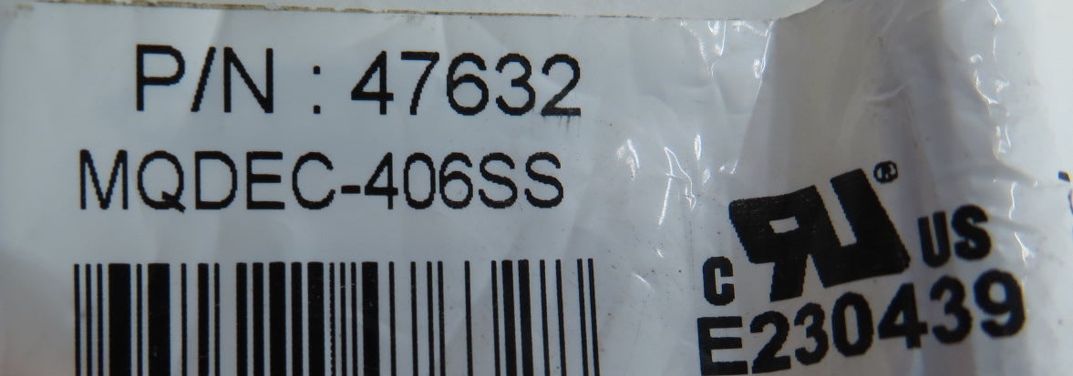 Banner MQDEC-406SS Double End M12 Cable - Advance Operations