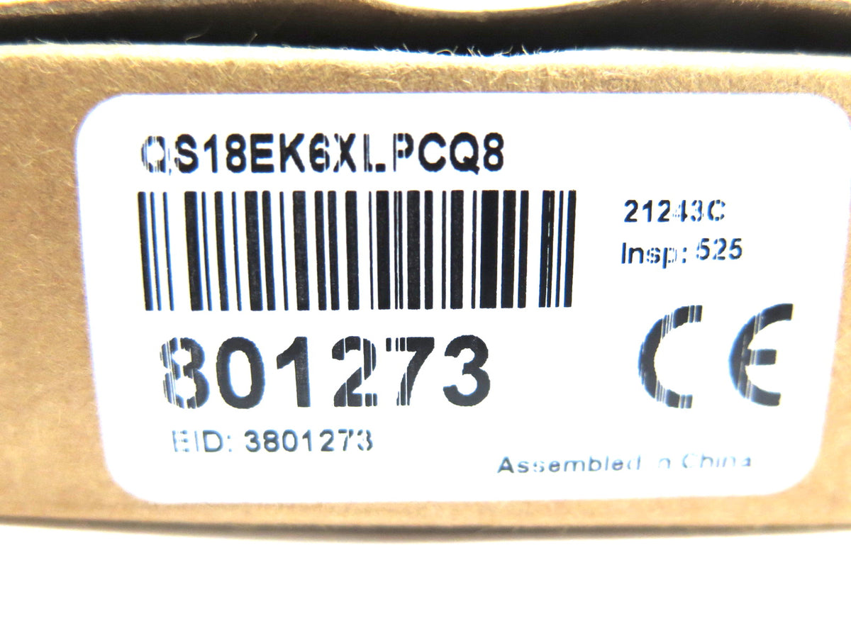 Banner QS18EK6XLPCQ8 801273 Photoelectric Clear Object Sensor - Advance Operations