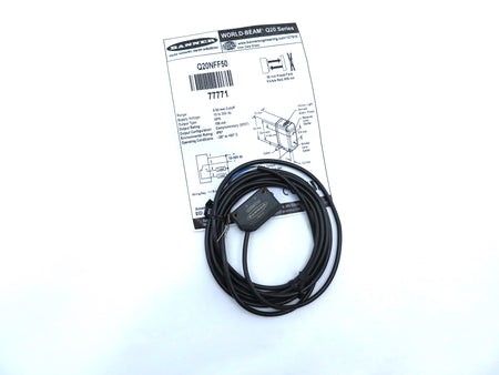 Banner Q20NFF50 77771 World-Beam Fixed- Field Sensor - Advance Operations