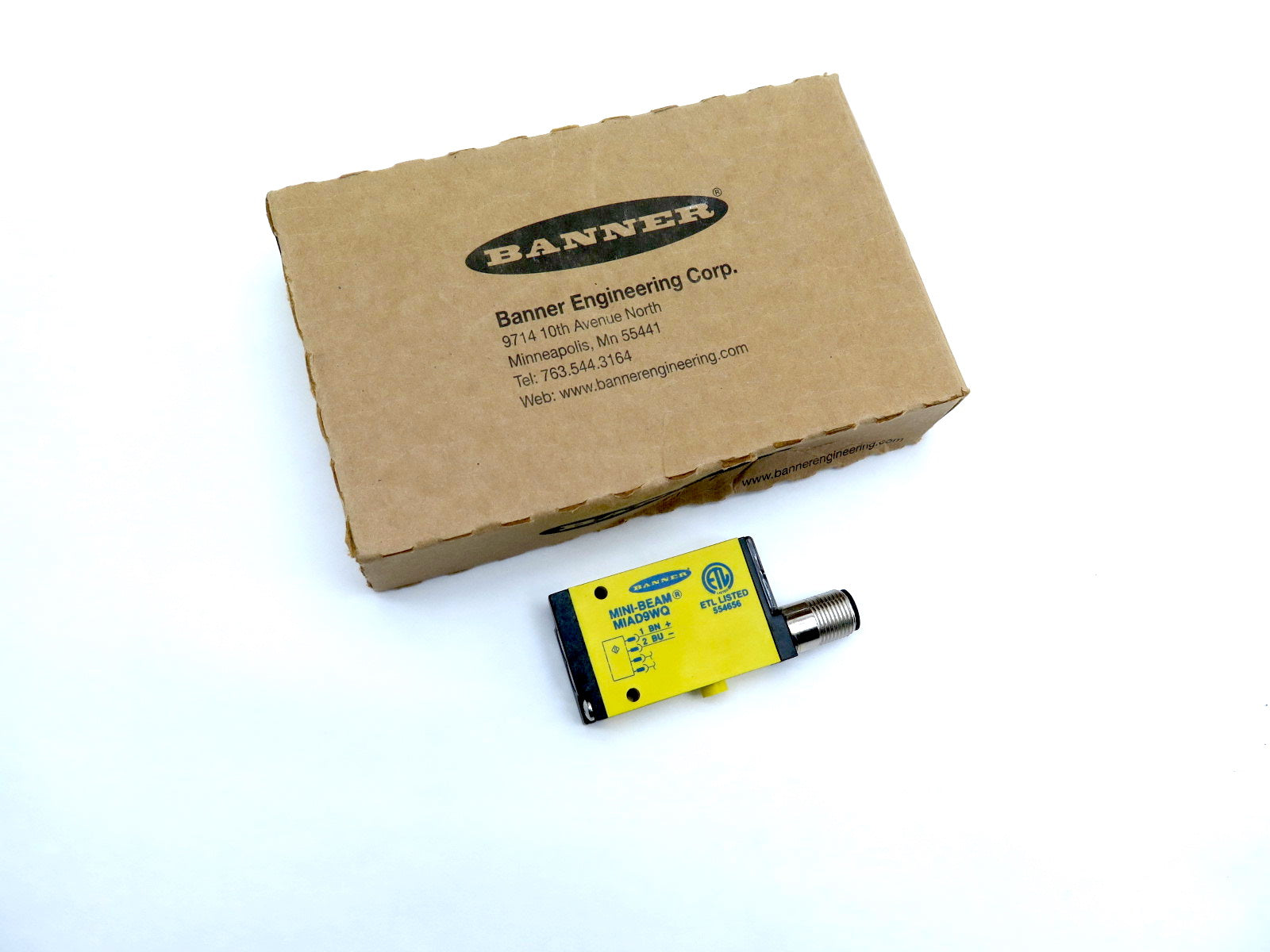 Banner MIAD9WQ 35233 Mini-Beam Namur Sensor - Advance Operations