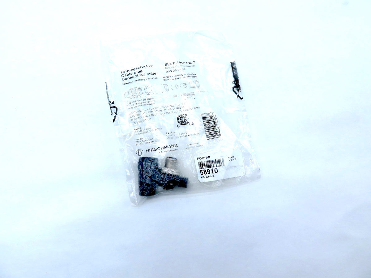 Hirschmann FIC-M12M4 Spare Connector - Advance Operations