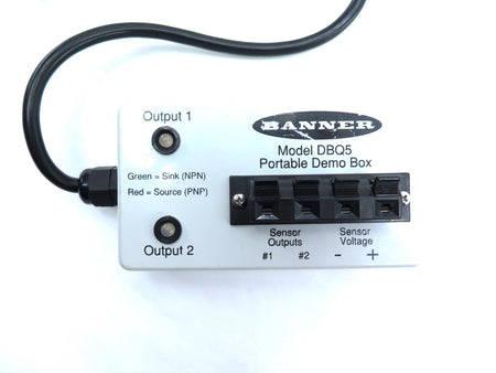Banner DBQ5 Portable Demo Box - Advance Operations