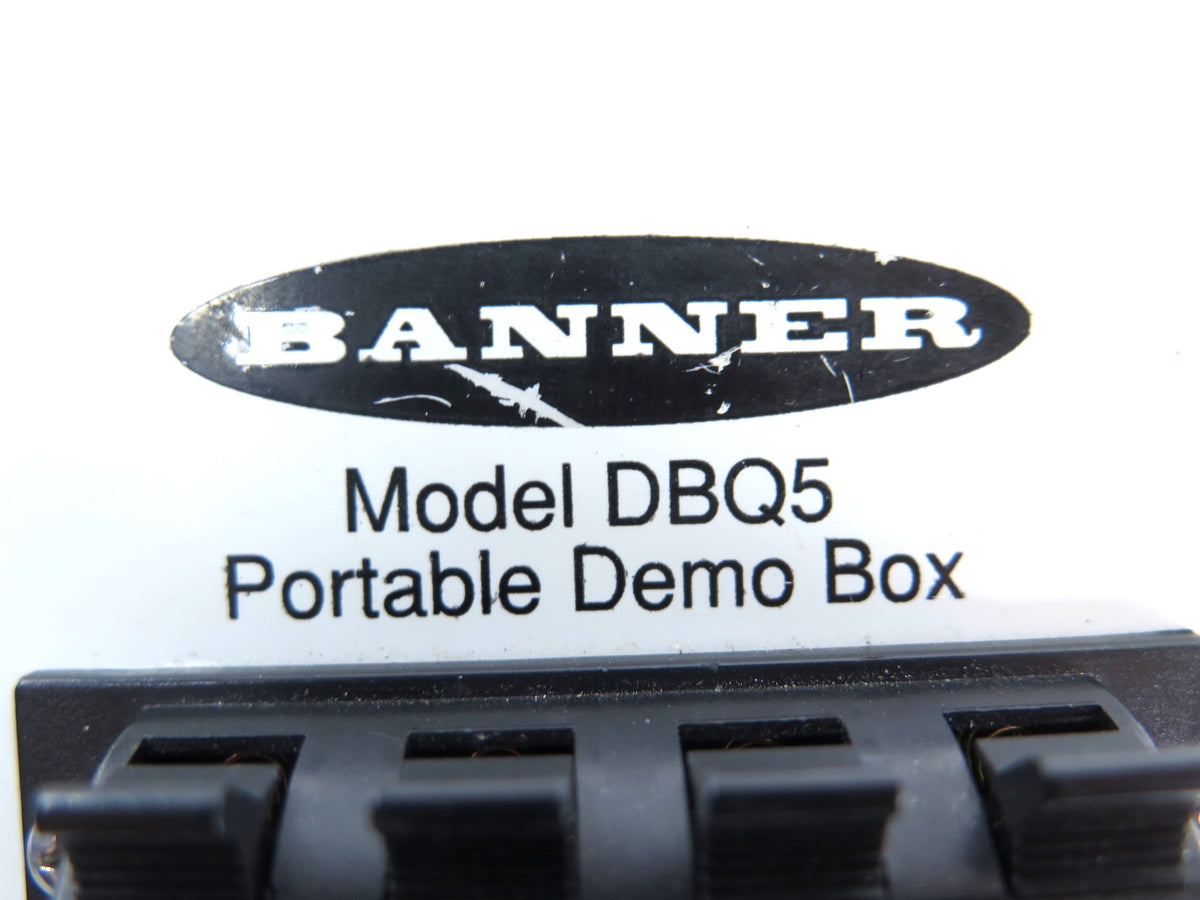 Banner DBQ5 Portable Demo Box - Advance Operations