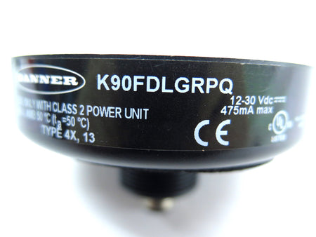 Banner K90FDLGRPQ 96152 2-Color Visible Indicator - Advance Operations