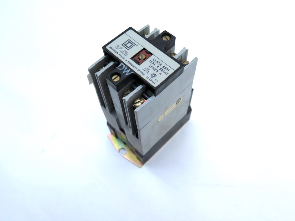 Square D 8501X020 Control Relay - Advance Operations