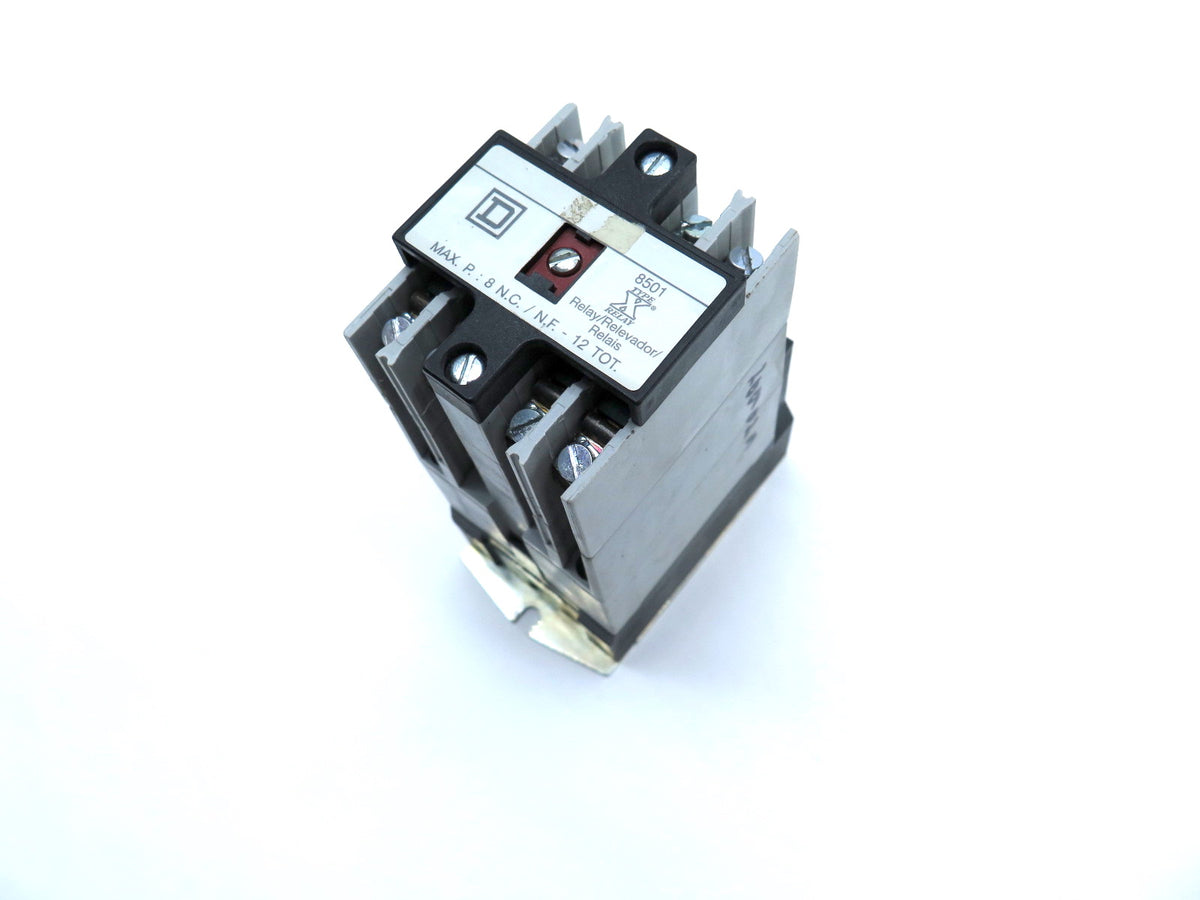 Square D 8501X080 Control Relay - Advance Operations