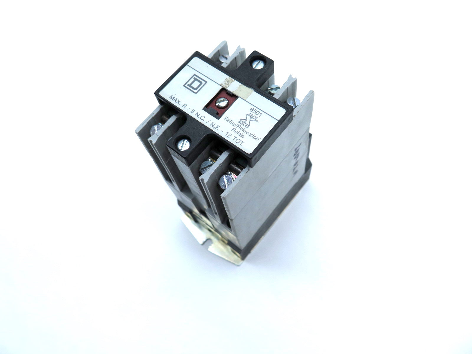 Square D 8501X080 Control Relay - Advance Operations