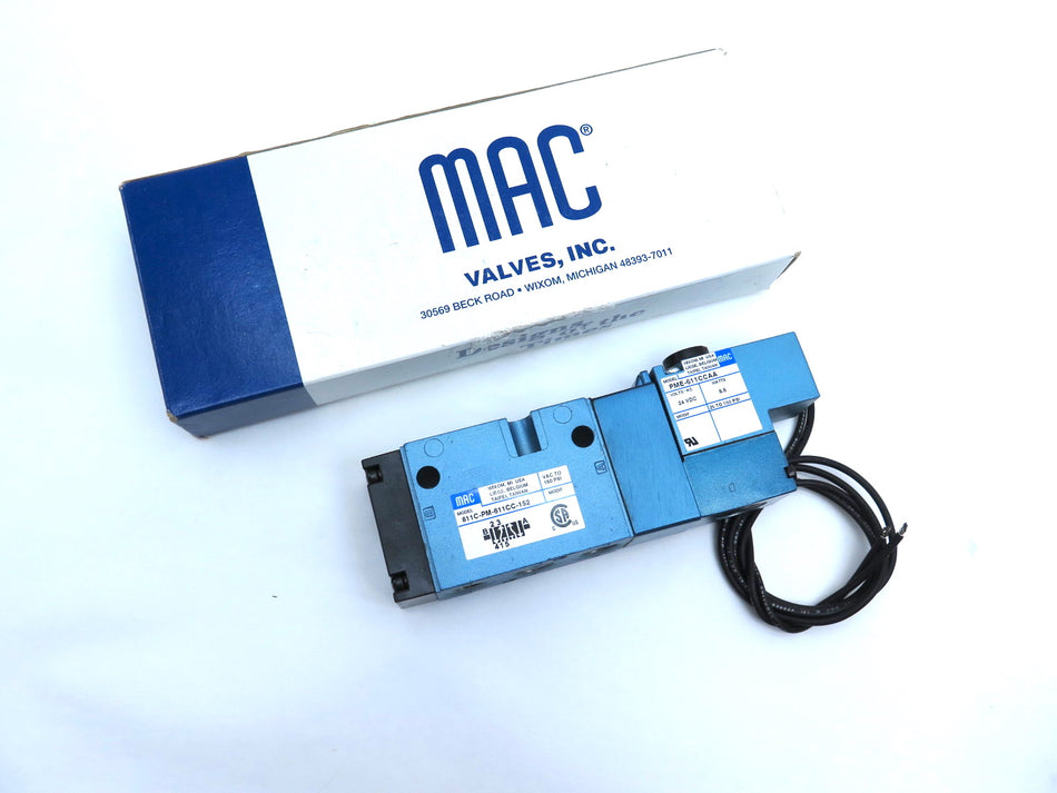 MAC 811C-PM-611CC-152 Pneumatic Solenoid Valve - Advance Operations