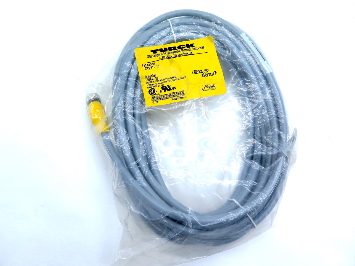 Turck RKS 6T-10 Actuator Sensor Cordset - Advance Operations