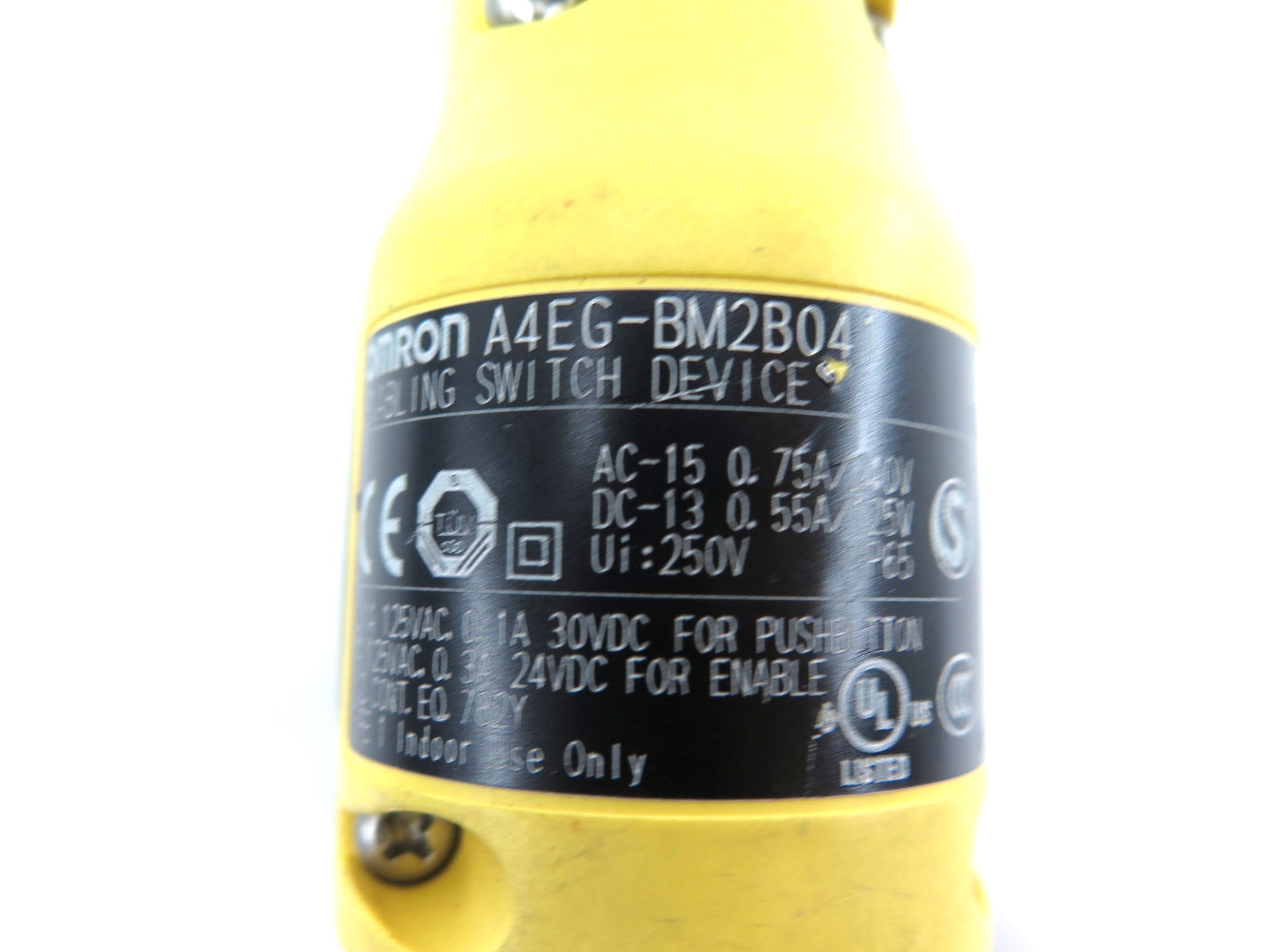 Omron A4EG-BM2B041 Enabling Switch Device - Advance Operations