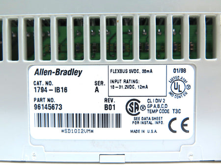 Allen-Bradley 1794-IB16 Flex I/O Input Module*LOT OF 2* - Advance Operations