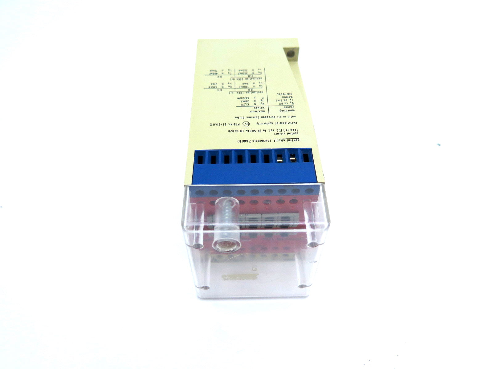 Pepperl+Fuchs WE M/Ex-FSU Motor Rotating Sensing Safety Relay - Advance Operations