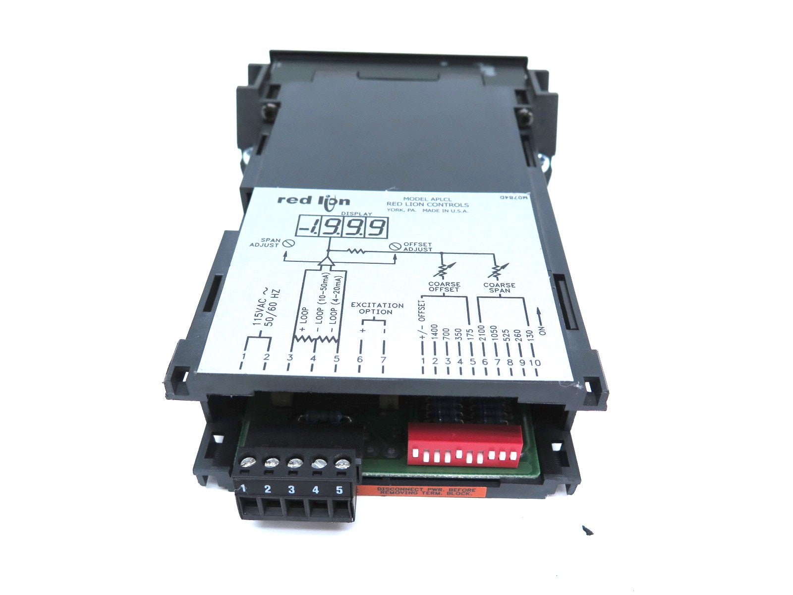 Red Lion APLCL400 Current Loop Indicator - Advance Operations